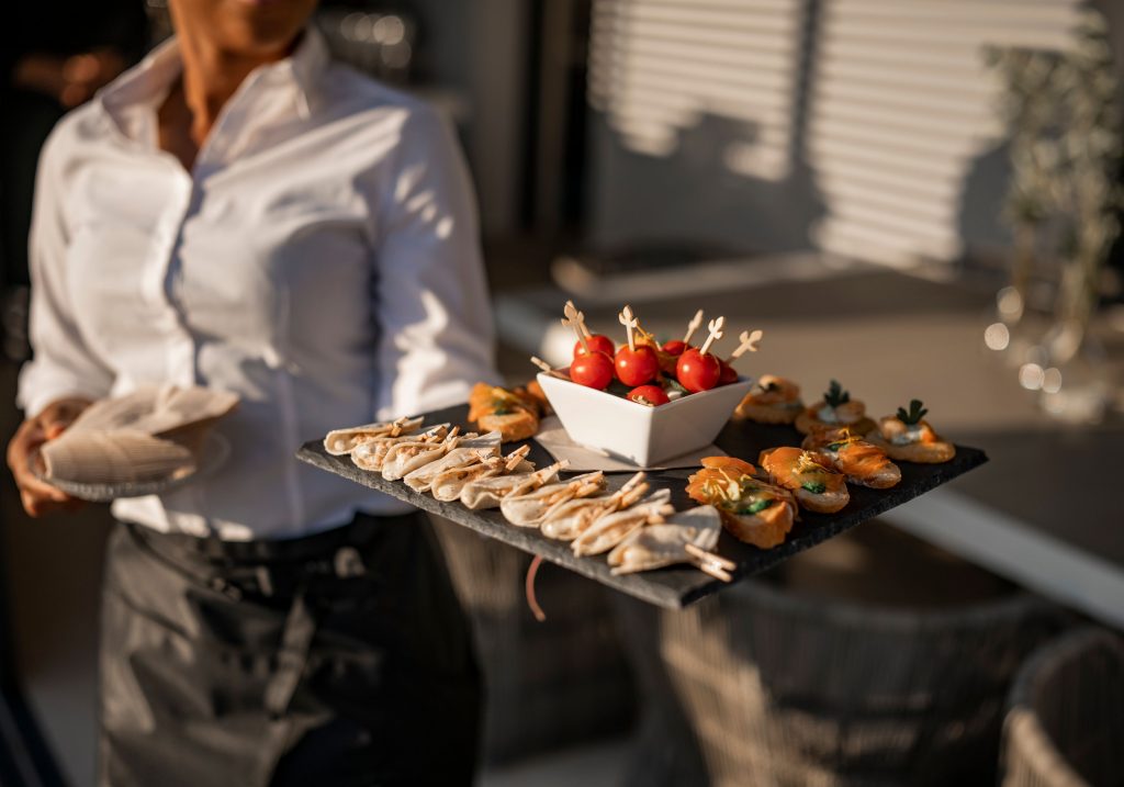 catering para un evento sostenible