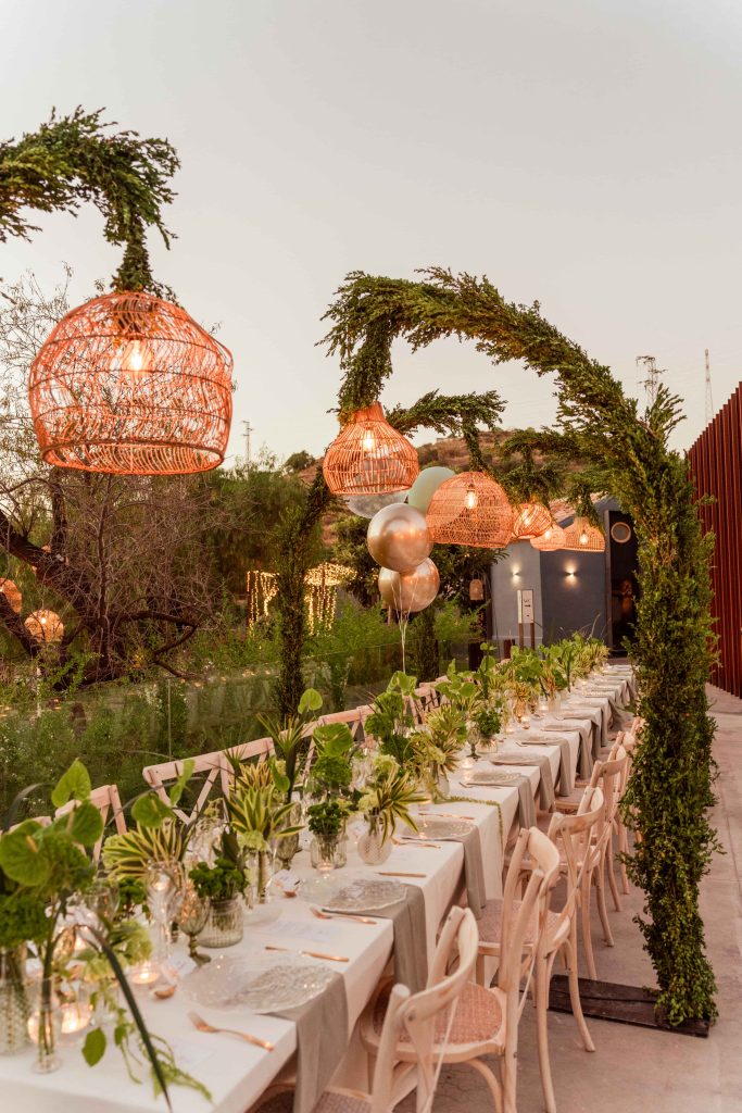 bodas en otoño decoración